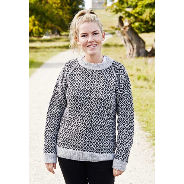strikkeopskrift sweater dame strikkeopskrift sweater dame