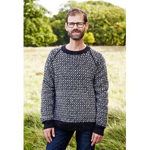 Strikkeopskrifter - Herresweater